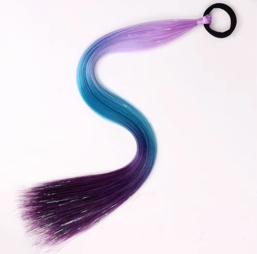 Extension colorée avec élastique