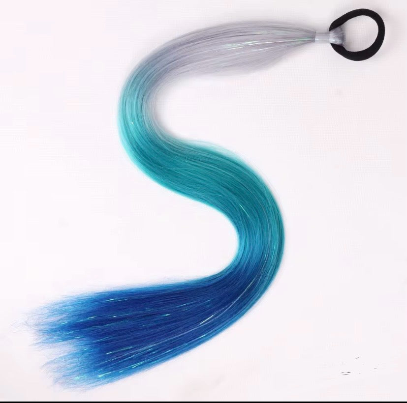 Extension colorée avec élastique