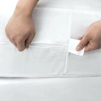 Housse intégrale de protection de lit avec Zip