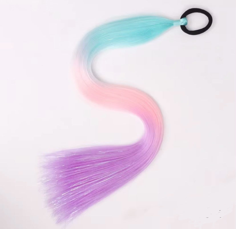 Extension colorée avec élastique