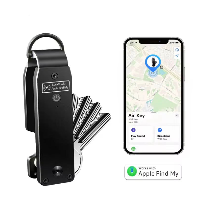 🔑 Porte-clés intelligent compatible Apple Find My