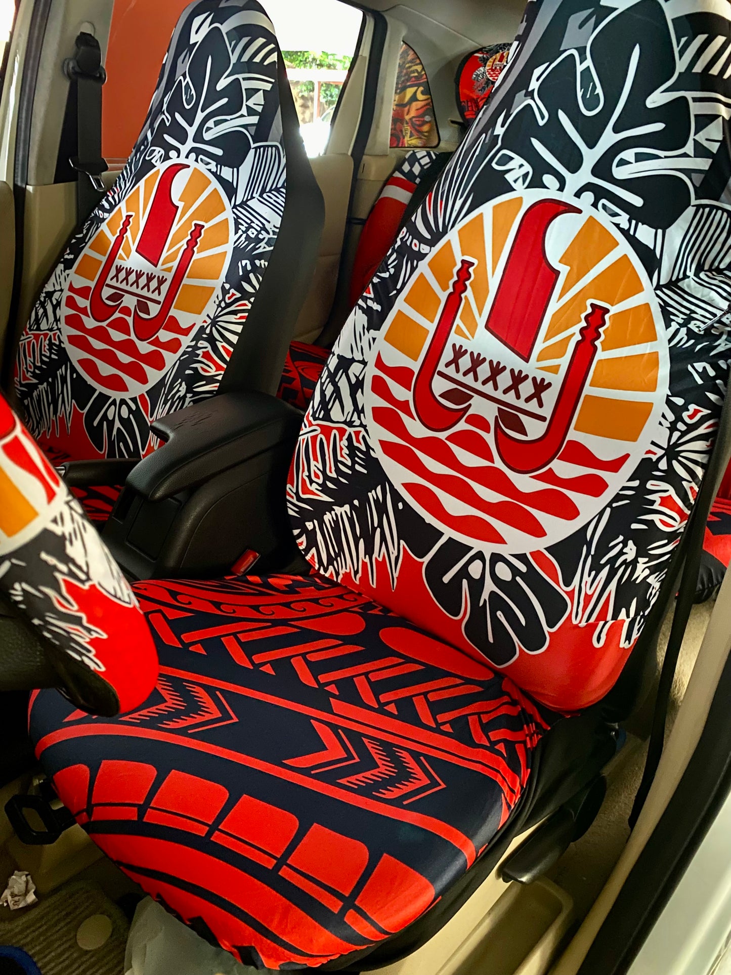 Housses avants uniquement 2X1 place