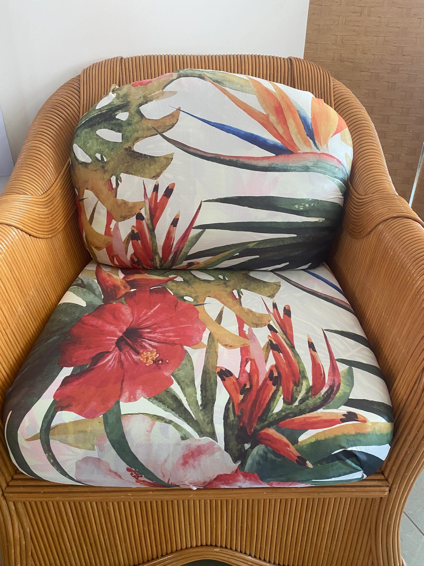 Amovibles pour fauteuil en teck grand format